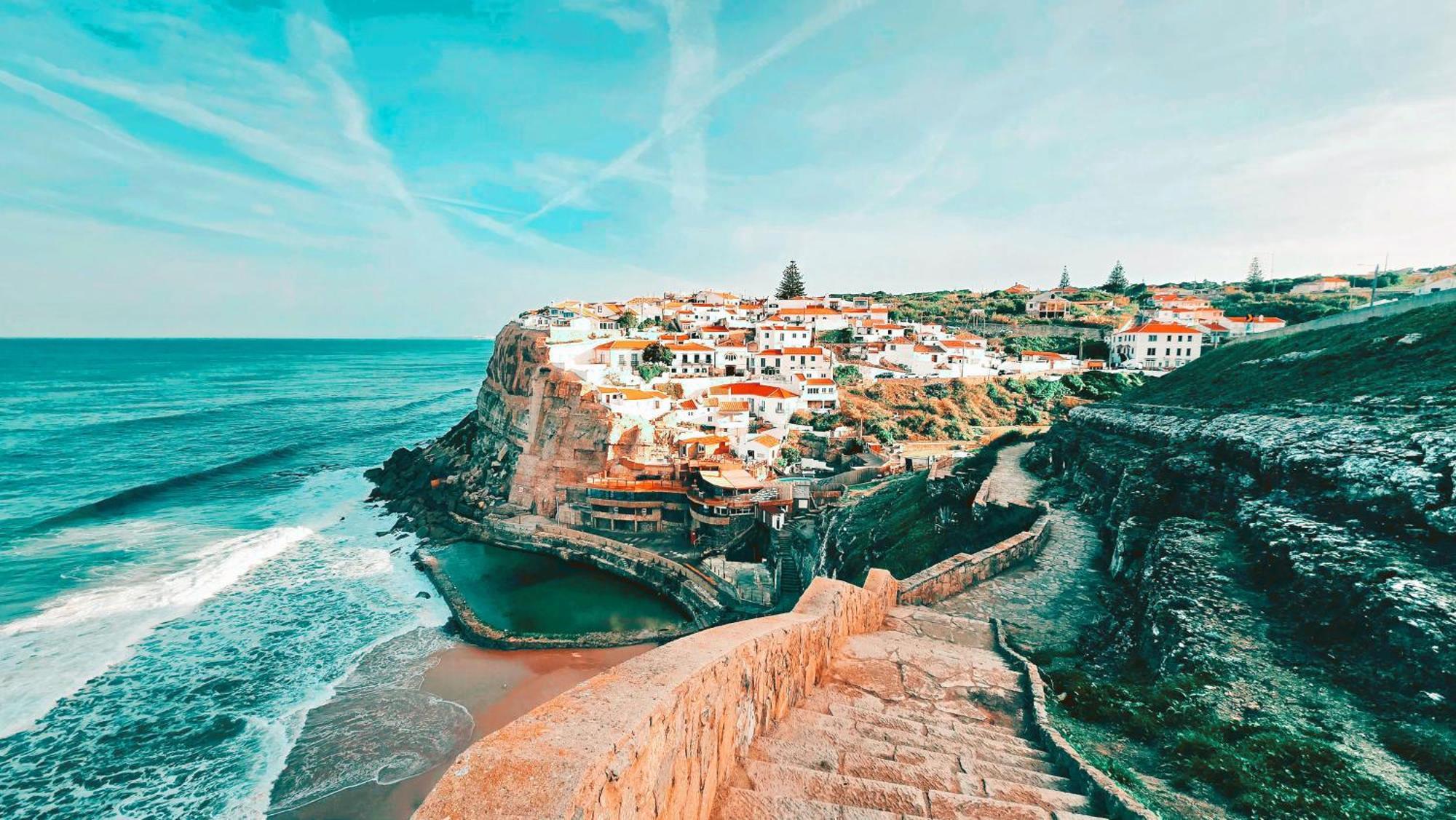 Um Lugar Ao Sol Beach House Azenhas Do Mar Leilighet Sintra Eksteriør bilde